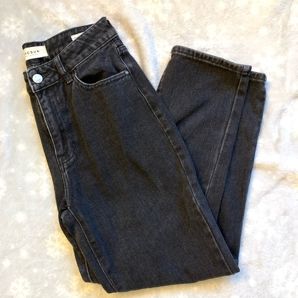 Black Pacsun Mom Jeans (25)